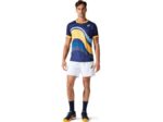 Asics pantalones cortos masculinos brillantes 7 en blanco - Image 4