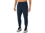 Asics pantalones híbridos hombre azul francés estilo moderno