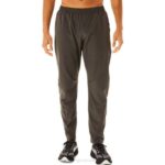 Asics pantalones tejidos de hombre gris obsidiana estilo moderno