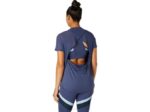 Asics parte superior mujer trueno azul moderno y cómodo - Image 2
