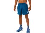 Asics partido masculino corto 7 indigo claro cómodo y ligero