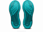 Asics paseo a pie azul humo vidrio mar comodidad y estilo - Image 7