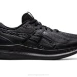 Asics Paseo a Pie Negro Gris Grafito Comodidad y Estilo