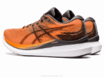 Asics Paseo en Planeador Naranja Impactante y Negro - Image 3