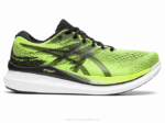 Asics paseo en planeador peligro verde negro estilo y comodidad