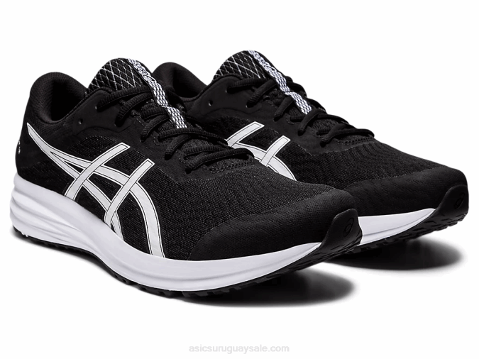 Asics Patriota 12 Zapatillas Blanco Negro para Correr - Image 2