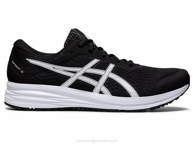 Asics Patriota 12 Zapatillas Blanco Negro para Correr - Image 1