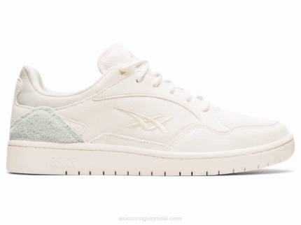 Asics pista del cielo crema liquen zapatillas deportivas cómodas