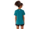 Asics playera con cuello en V mujer terciopelo brezo de pino - Image 2