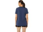 Asics playera de manga corta mujer cuello v brezo estilo 1977 - Image 2