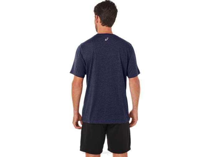 Asics playera de manga corta rayas brezo chaquetón moderno - Image 2