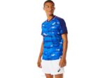 Asics playera gráfica azul para hombre Match estilo moderno - Image 3