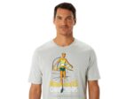 Asics playera gráfica corta hombre brezo gris ligero - Image 4