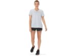 Asics playera mujer cuello V run club cielo suave - Image 4