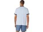 Asics polo de cancha hombre cielo suave medianoche estilo y confort - Image 2