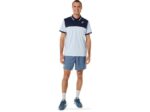 Asics polo de cancha hombre cielo suave medianoche estilo y confort - Image 5