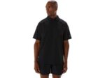 Asics polo de hombre actibreeze jacquard rendimiento negro