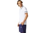Asics polo de hombre blanco brillante estilo moderno - Image 3