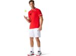 Asics polo de hombre rojo clásico estilo y comodidad - Image 4