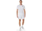 Asics Polo de Partido Hombre Blanco Brillante Estilo y Comodidad - Image 4