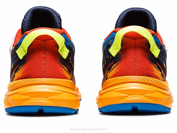 Asics Pre Noosa Tri 13 Zapatillas Niños Tomate Cherry Amarillo Seguridad - Image 5