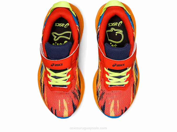 Asics Pre Noosa Tri 13 Zapatillas Niños Tomate Cherry Amarillo Seguridad - Image 6