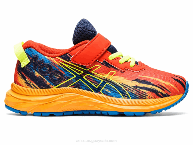 Asics Pre Noosa Tri 13 Zapatillas Niños Tomate Cherry Amarillo Seguridad - Image 1