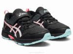 Asics Pre-Venture 8 Zapatillas Preescolar Negro Azul Claro - Image 2
