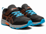 Asics Pre-Venture 8 Zapatillas Preescolar Negro Naranja 2023 - Image 2