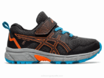 Asics Pre-Venture 8 Zapatillas Preescolar Negro Naranja 2023