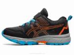 Asics Pre-Venture 8 Zapatillas Preescolar Negro Naranja 2023 - Image 4