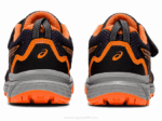 Asics pre-venture 8 zapatillas preescolar negro y naranja vibrante - Image 5