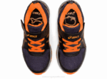 Asics pre-venture 8 zapatillas preescolar negro y naranja vibrante - Image 6