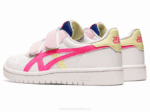 Asics preescolar blanco rosa fuerte estilo y comodidad - Image 3
