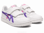 Asics preescolar blanco y amatista estilo moderno y cómodo - Image 2