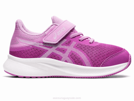 Asics preescolar patriota orquídea cielo suave zapatillas para niños