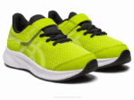 Asics preescolar patriota zapatillas ralladura lima blanco - Image 2
