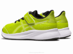 Asics preescolar patriota zapatillas ralladura lima blanco - Image 3