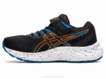 Asics preexcite 8 zapatillas preescolar negro naranja - Image 4