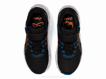 Asics preexcite 8 zapatillas preescolar negro naranja - Image 6