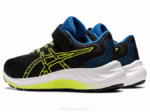 Asics preexcite 9 zapatillas escolares negro verde peligro - Image 3