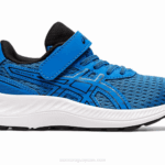 Asics preexcite 9 zapatillas preescolar azul eléctrico negro
