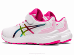 Asics preexcite 9 zapatillas preescolar brillo blanco rosa - Image 3