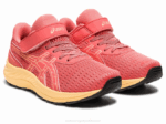 Asics preexcite 9 zapatillas preescolar duna papaya verano - Image 2