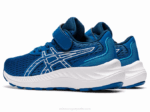 Asics Preexcite 9 Zapatillas Preescolar Lago Blanco Divertidas - Image 3