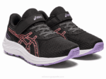 Asics preexcite 9 zapatillas preescolar negro papaya cómodas y modernas - Image 2