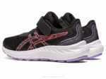 Asics preexcite 9 zapatillas preescolar negro papaya cómodas y modernas - Image 3