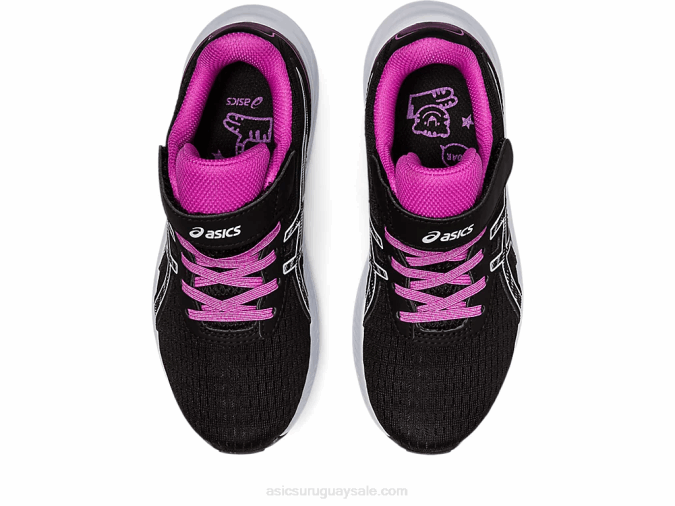 Asics preexcite 9 zapatillas preescolar negro suave estilo y confort - Image 6