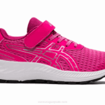 Asics preexcite 9 zapatillas preescolar rosa brillante plata