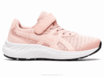 Asics preexcite 9 zapatillas preescolar rosa esmerilado y blanco